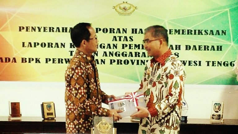 Pemda Butur Kembali Raih Opini WTP dari BPK