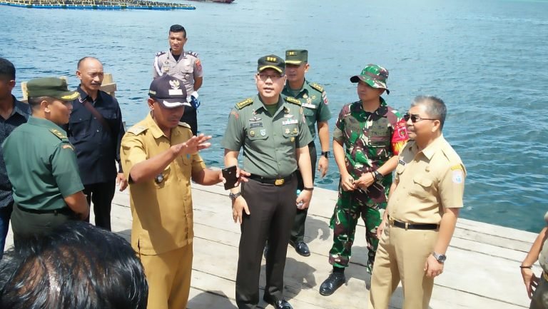 WASEV MABES TNI AD TINJAU TMMD KE-105 DI BUTUR
