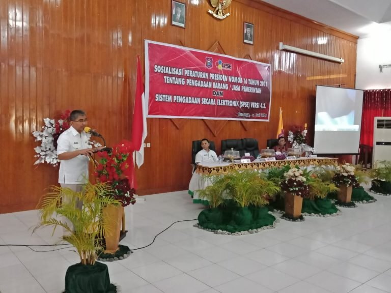 PEMKAB BUTUR SOSIALISASI KEBIJAKAN PENGADAAN SECARA ELEKTRONIK VERSI 4.3