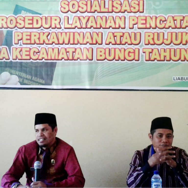 KEPALA KEMENAG BAUBAU: HENDAK MENIKAH SEGERA KE KUA