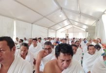 CUACA EXTRIM DI MAKKAH, BEGINI KEADAAN JAMAAH HAJI ASAL BAUBAU