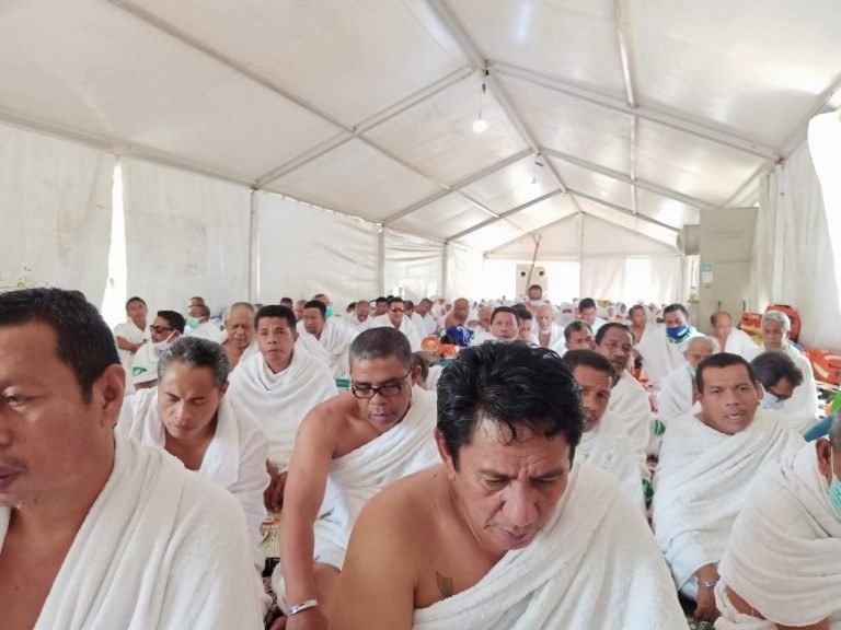 CUACA EXTRIM DI MAKKAH, BEGINI KEADAAN JAMAAH HAJI ASAL BAUBAU