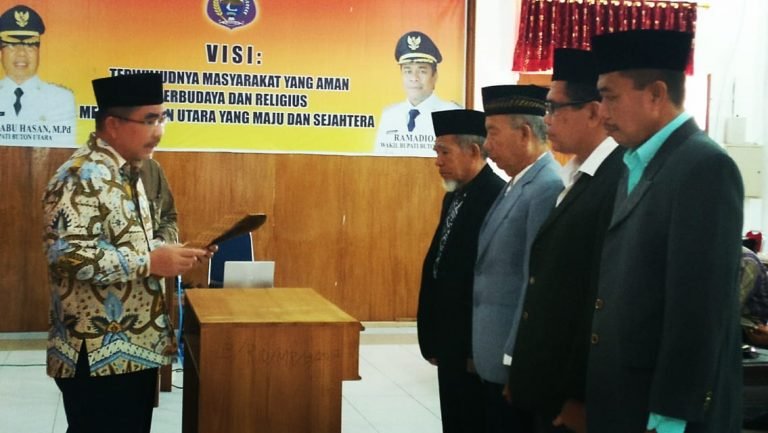 ABU HASAN KUKUHKAN PENGURUS BAZNAS BUTUR