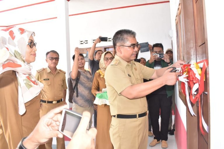 RESMIKAN SKB DAN PAUD DESA LAANGKE, INI HARAPAN BUPATI