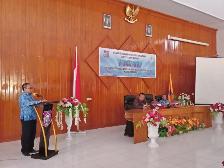 PEMKAB BUTUR MENYUSUN PETA BISNIS DAN SOP