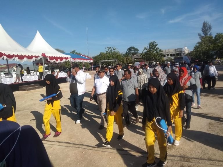 PELUNCURAN TAHAPAN PILBUP 2020, KPU WAKATOBI GELAR JALAN SANTAI