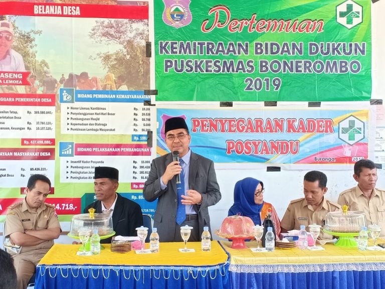 PUSKESMAS BONEROMBO GELAR PERTEMUAN KEMITRAAN