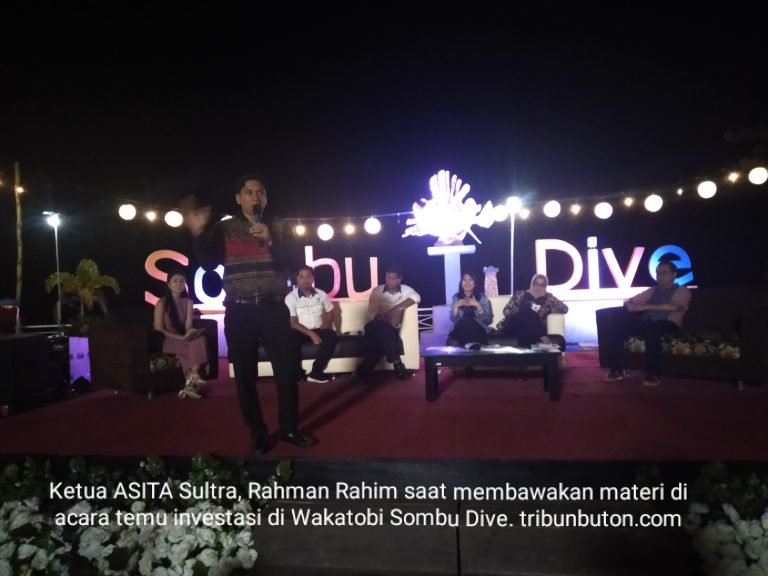 TEMU INVESTASI BAHAS KENDALA PARIWISATA WAKATOBI