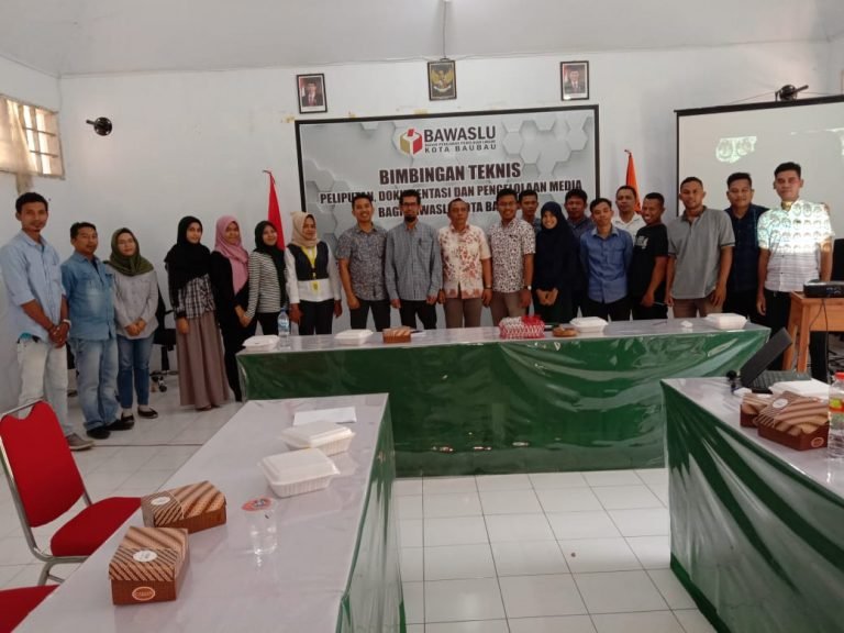 BAWASLU BAUBAU GELAR BIMTEK PENGELOLAAN MEDIA