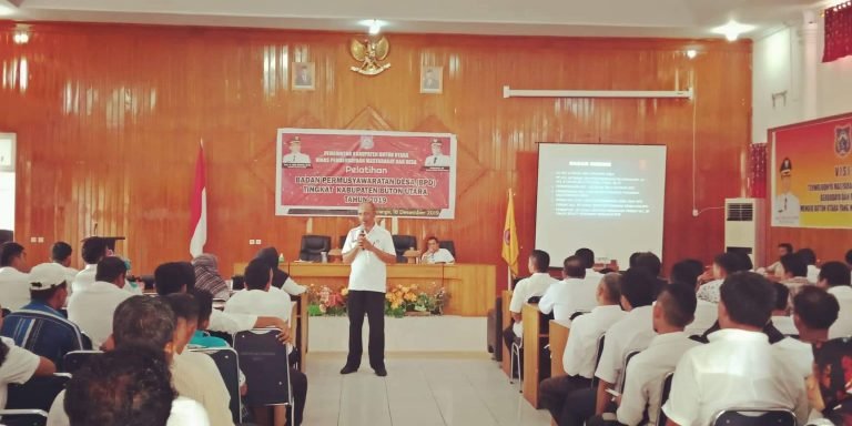156 ANGGOTA BPD MENGIKUTI PELATIHAN KOPETENSI DI BUTUR