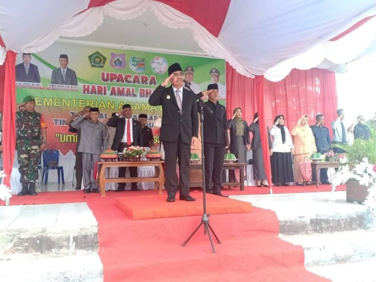 PERINGATI HAB KE-73, KEMENAG BUTUR GELAR UPACARA
