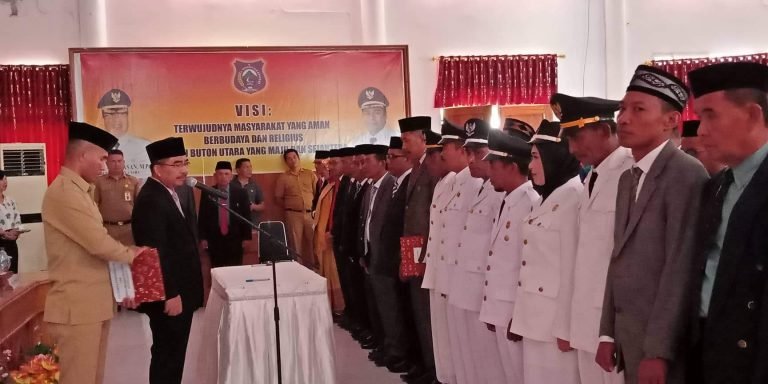 176 PNS BUTON UTARA DILANTIK