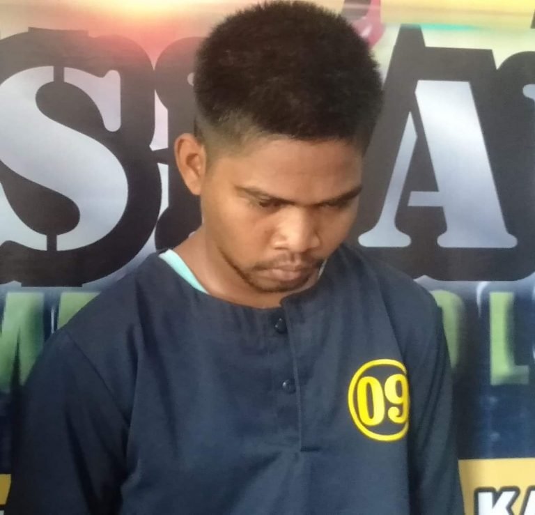 POLSEK KOKALUKUNA TANGKAP PELAKU RESEDIVIS PENCURIAN DI BAUBAU