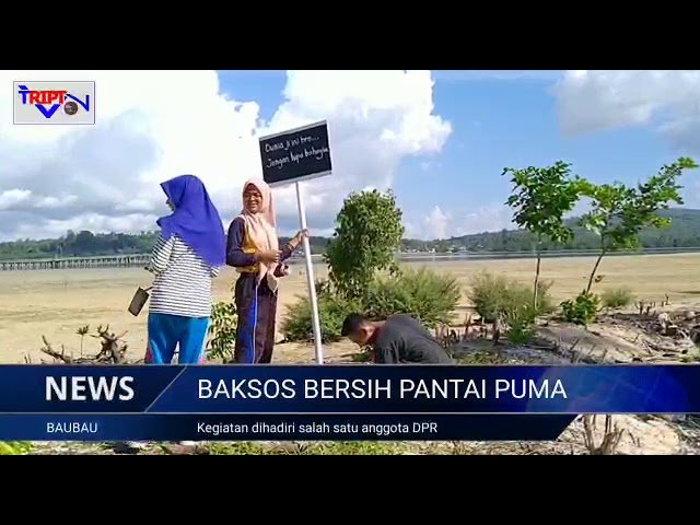 BERSIH PANTAI, PUMA TEMPAT WISATA BARU