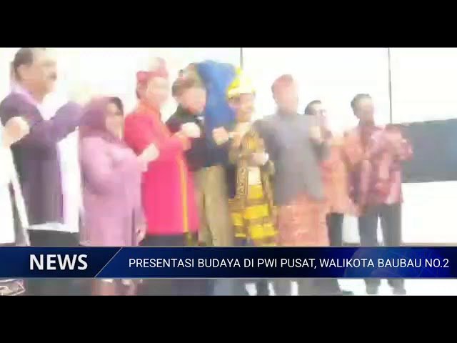 WALI KOTA BAUBAU AS TAMRIN PRESENTASI PO5 DI PWI PUSAT