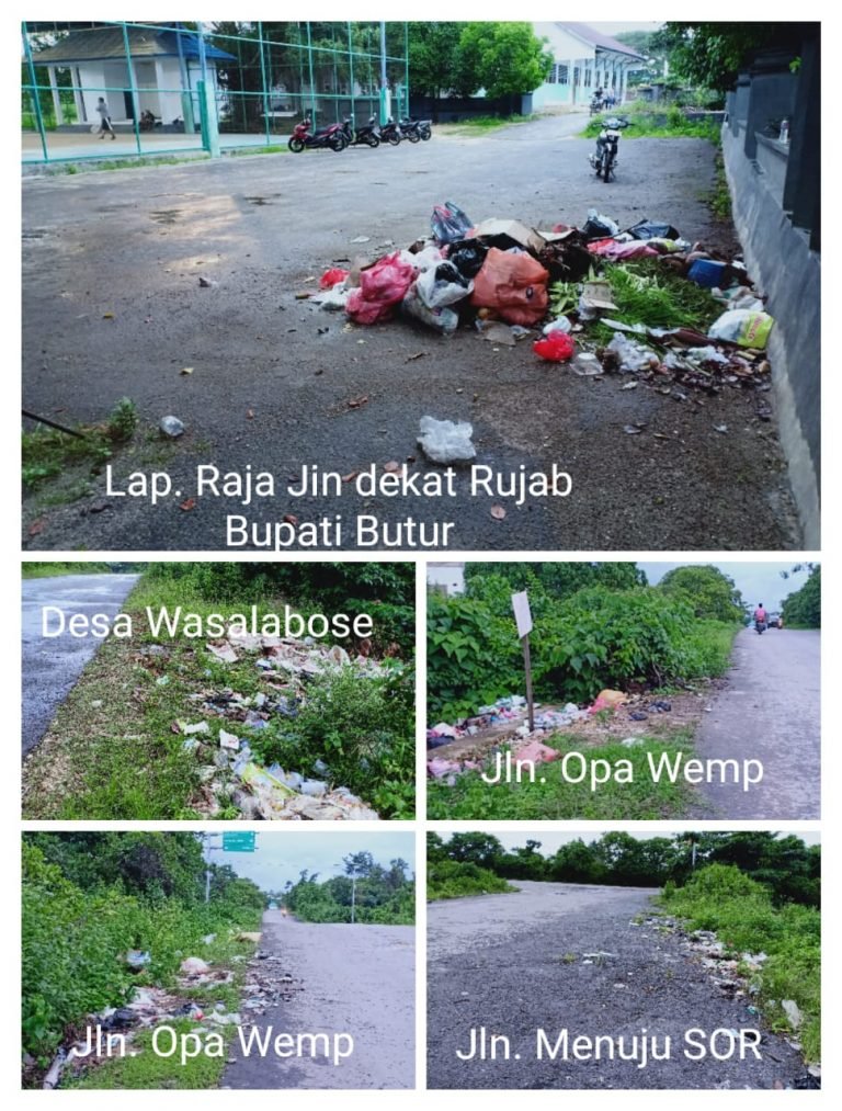 SAMPAH DI BUTUR BERSERAHKAN