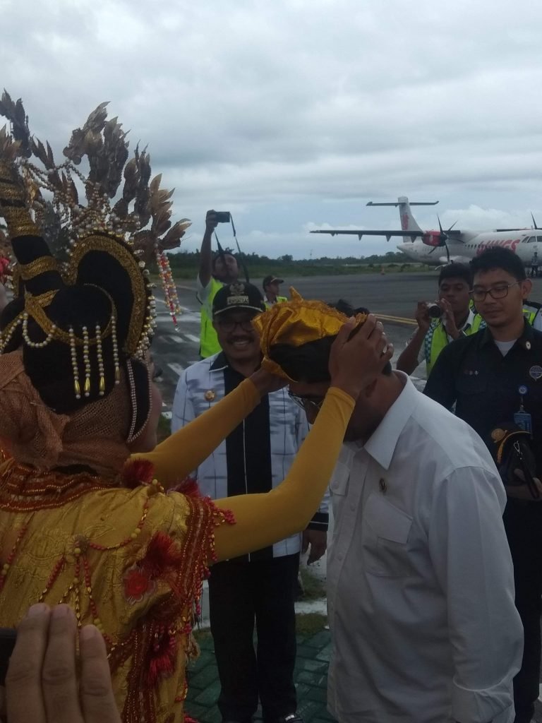 Menhub RI Sambangi Wakatobi Tinjau Infrastruktur Perhubungan