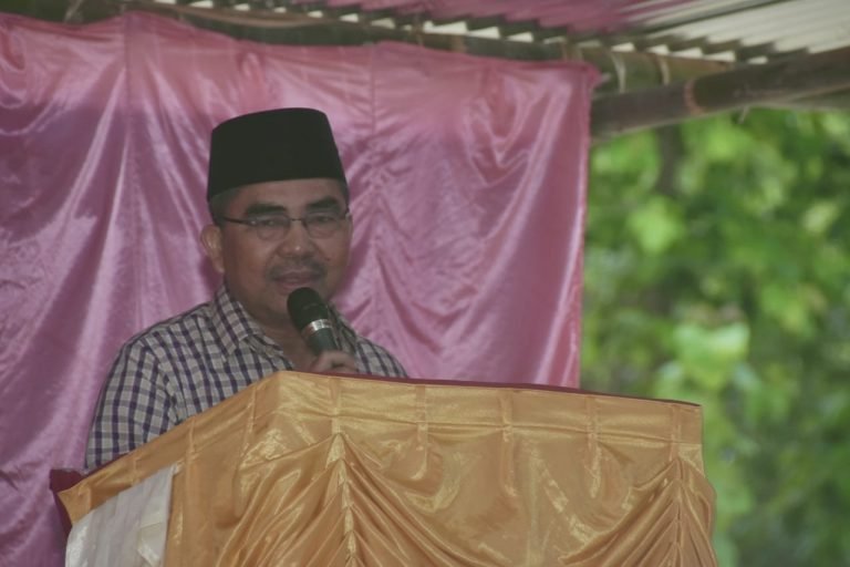 HADIRI HUT DESA, BUPATI: PEMBANGUNAN ADALAH INVESTASI PEMERINTAH