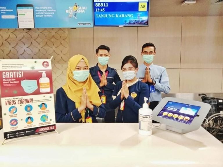 CEGAH VIRUS CORONA, TRANSNUSA DISINFEKSI PESAWAT