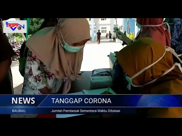 TANGGAP CORONA, RSUD PALAGIMATA TERAPKAN SISTIM SATU PINTU