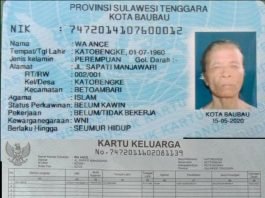 WANITA YANG HARI-HARI MAKAN DAUN PEPAYA RESMI PUNYA E-KTP