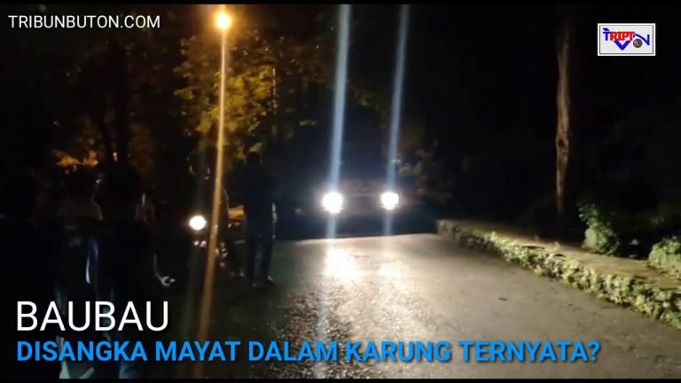 WARGA WAJO GEGER TEMUKAN KARUNG DISANGKA BERISI MAYAT