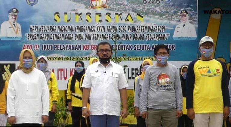 HARGANAS, BUPATI WAKATOBI AJAK WARGANYA SUKSESKAN PELAYANAN KB SEJUTA AKSELTOR