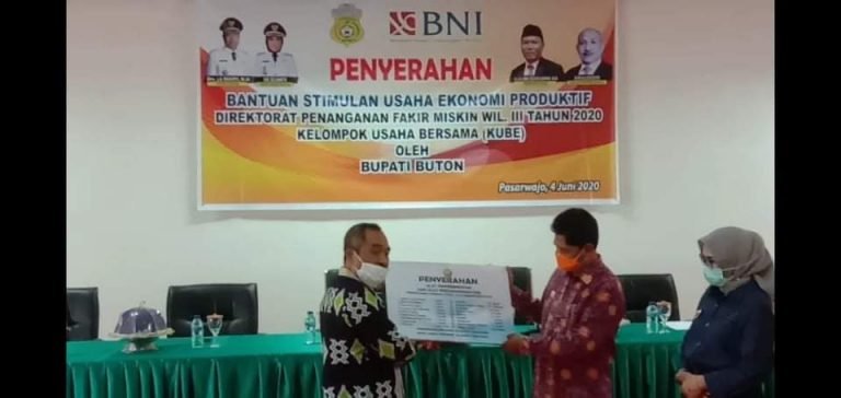 BUTON DAPAT BANTUAN SEMBAKO DARI SULTRA, INI KATA BUPATI BUTON