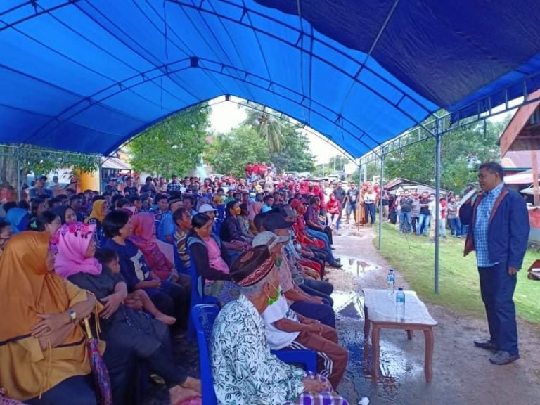 AHS BANGUN KOMITMEN BERSAMA PENDUKUNG DI DESA