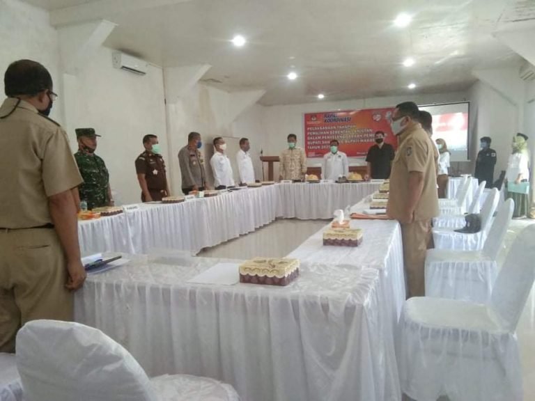 KPU WAKATOBI GELAR KOORDINASI LANJUTAN PILKADA 2020