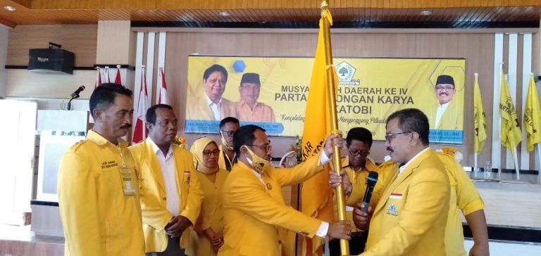 DIREKOMENDASI PARTAI GOLKAR, H ARHAWI AKAN UMUMKAN PASANGANNYA