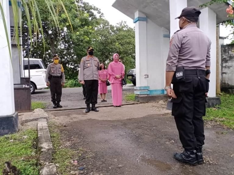 KAPOLRES BUTON TEKANKAN ANGGOTA JAGA WIBAWA