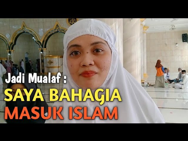 BAHAGIA MASUK ISLAM DI MASJID AGUNG BAUBAU