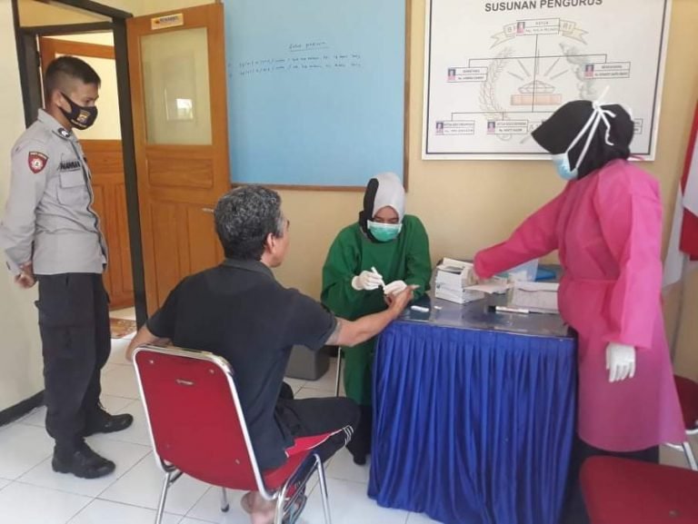 TAHANAN POLSEK WOLOWA DIRAPID TEST