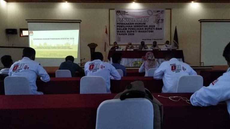 KPU WAKATOBI BUKA PENDAFTARAN BALON BUPATI/WABUB SEPTEMBER DEPAN