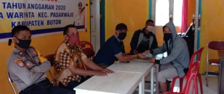 DESA WARINTA TUNTASKAN PENYALURAN BLT DD TAHAP EMPAT