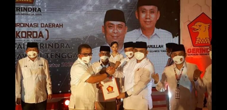 PIDATO ANDI ADY AKSAR PADA RAKORDA GERINDRA SULTRA