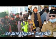 TIM GUGUS TUGAS COVID 19 BAUBAU APEL SIAGA PENGGUNAAN MASKER