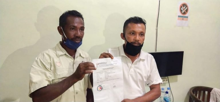 LAPORAN DUGAAN PELANGGARAN PIDANA PEMILU, GAKKUMDU WAKATOBI MINTA PELAPOR LENGKAPI SYARAT MATERIL