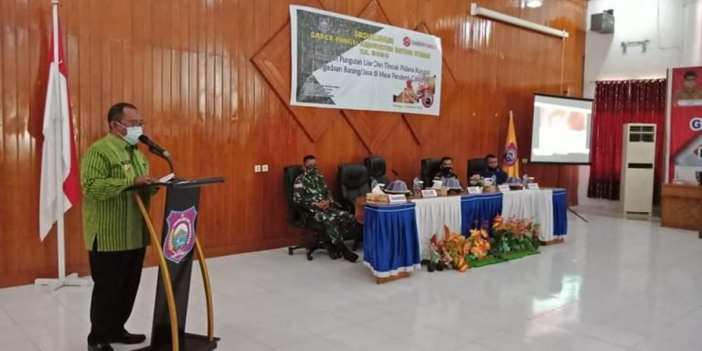 CEGAH PUNGLI, PEMKAB BUTUR GELAR SOSIALISASI