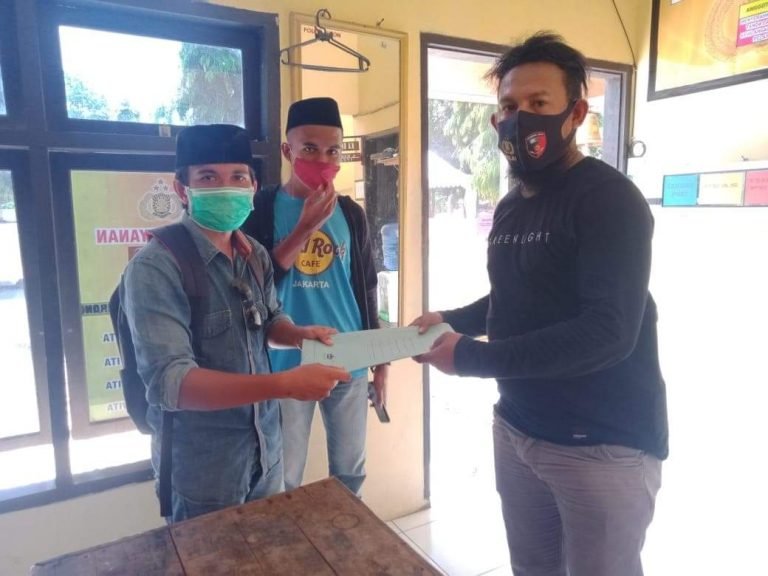 FPBM RESMI LAPOR DUGAAN KORUPSI BBM PEMDA BUTON DI POLRES