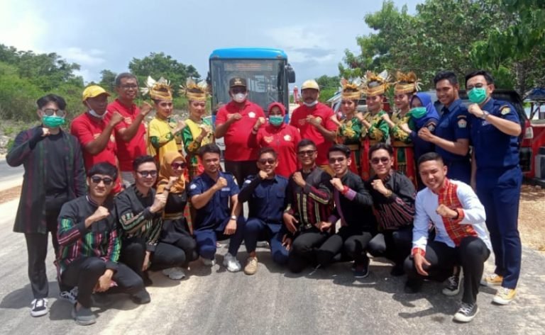 JAMBORE PEMUDA INDONESIA SERTA DISPORA PROVINSI TINJAU OBJEK WISATA BUTENG