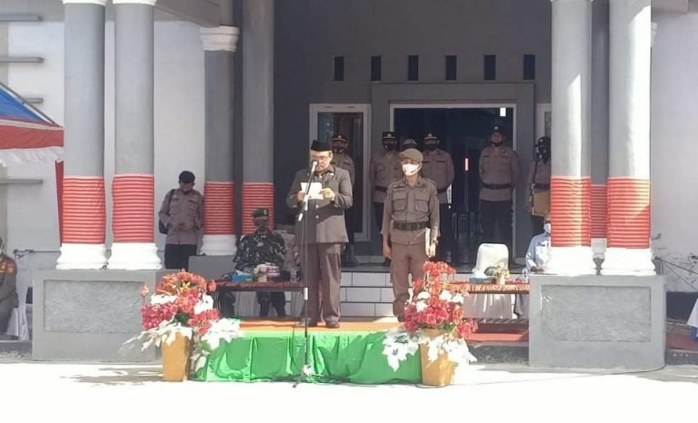PEMDA BUTUR BERSAMA TNI/POLRI GELAR APEL KESIAPSIAGAAN HADAPI BENCANA ALAM