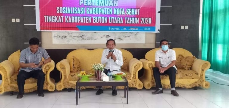 DINKES BUTUR GELAR SOSIALISASI KABUPATEN KOTA SEHAT