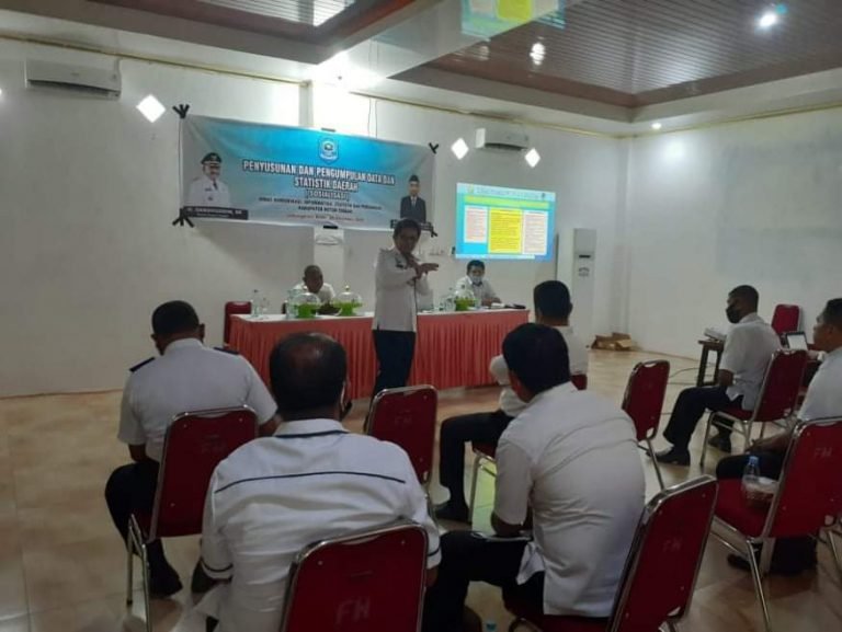 KOMINFO BUTENG BEKERJASAMA DENGAN KOMINFO PROVINSI SOSIALISASI PENYUSUNAN PENGUMPULAN DATA DAN STATISTIK DAERAH