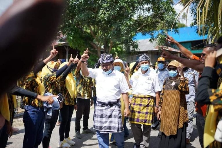 MEMASUKI MINGGU TENANG, PASLON HALO HIMBAU MASYARAKAT TETAP TENANG