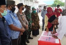 SELURUH CAKADES DI BUTENG DEKLARASI DAMAI