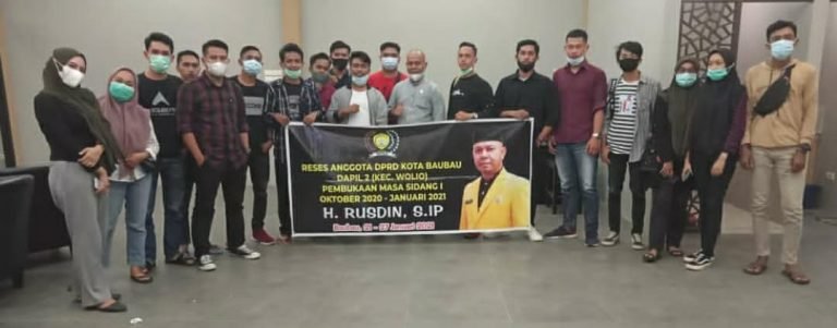 RESES ANGGOTA DPRD DAPIL 2, H RUSDIN SIP TAMPUNG ASPIRASI MILENIAL