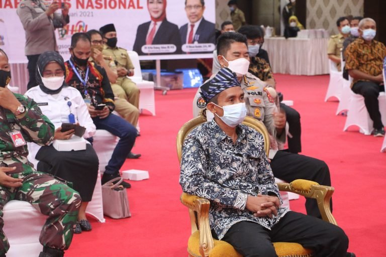 Puncak HPN 2021, 5000 DOSIS VAKSIN COVID 19 UNTUK WARTAWAN