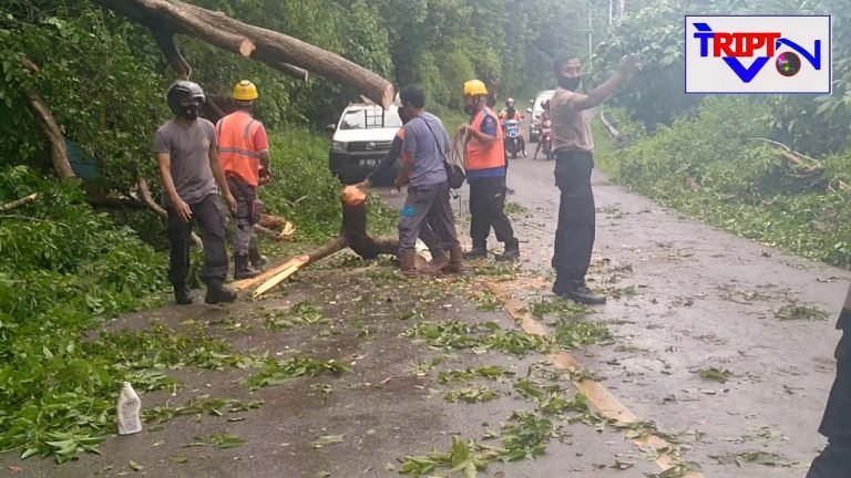 ANGIN RIBUT INI AKIBATNYA DI AIR JATUH BAUBAU